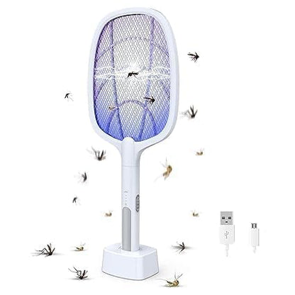 Mosquito Killer Bat with Uv Light Lamp Five Nights Mosquito Killer Autokill 2 in 1 Mosquito Racket