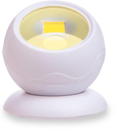 COB Motion Sensor Light LED Lamp Light Ball with Magnetic Holder Super Bright 360° Movable Light