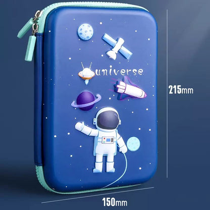 Big Size Eva 3D Cover Large Capacity Space Astronaut Pencil Case