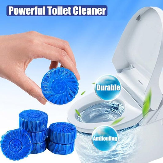 Toilet Tablets Stain Remover Bathroom Flush Tank Blue Tablet (pack of 10 pcs)