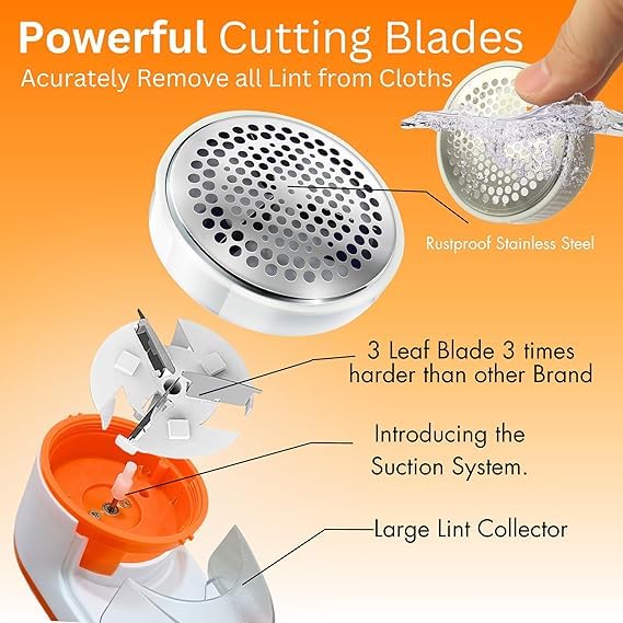 Lint Remover for Clothes (Multicolor), Plastic