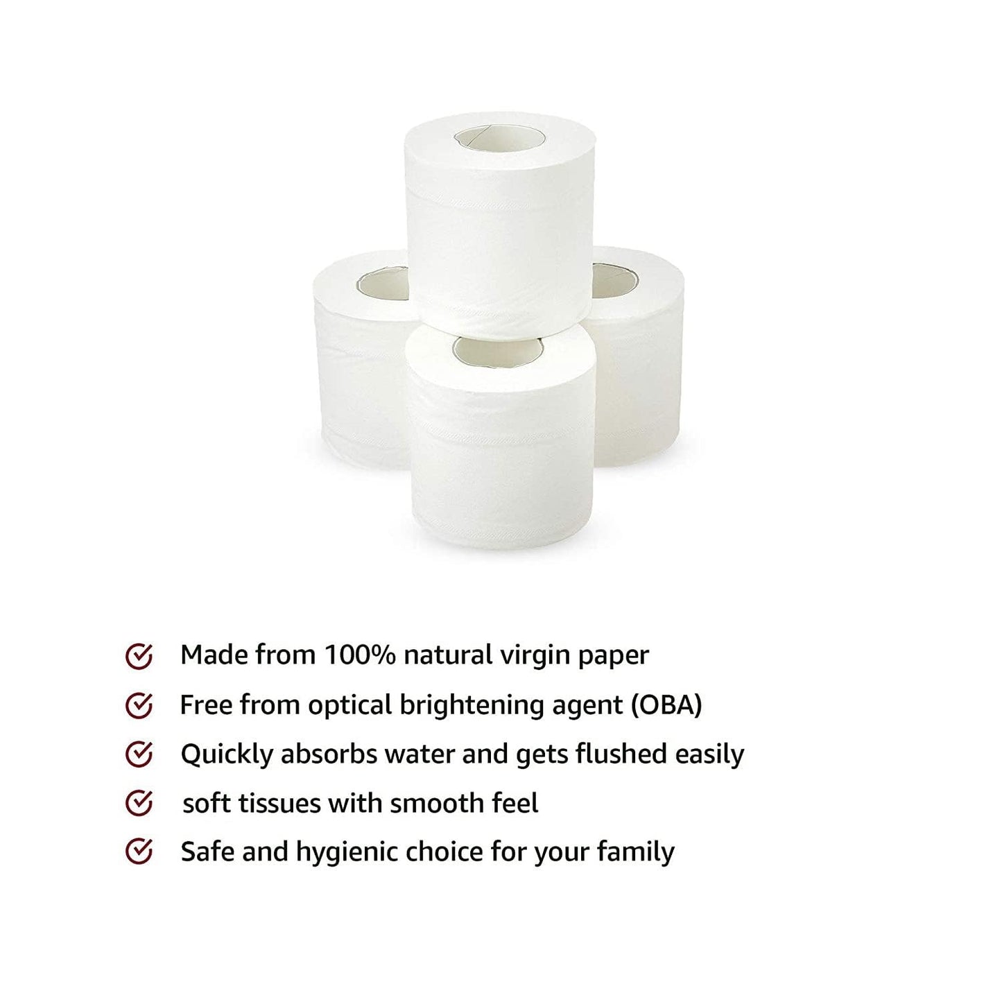 Purple Parrot Toilet Paper (10 in 1)