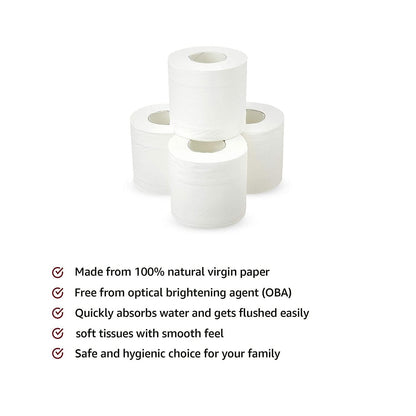 Purple Parrot Toilet Paper (10 in 1)