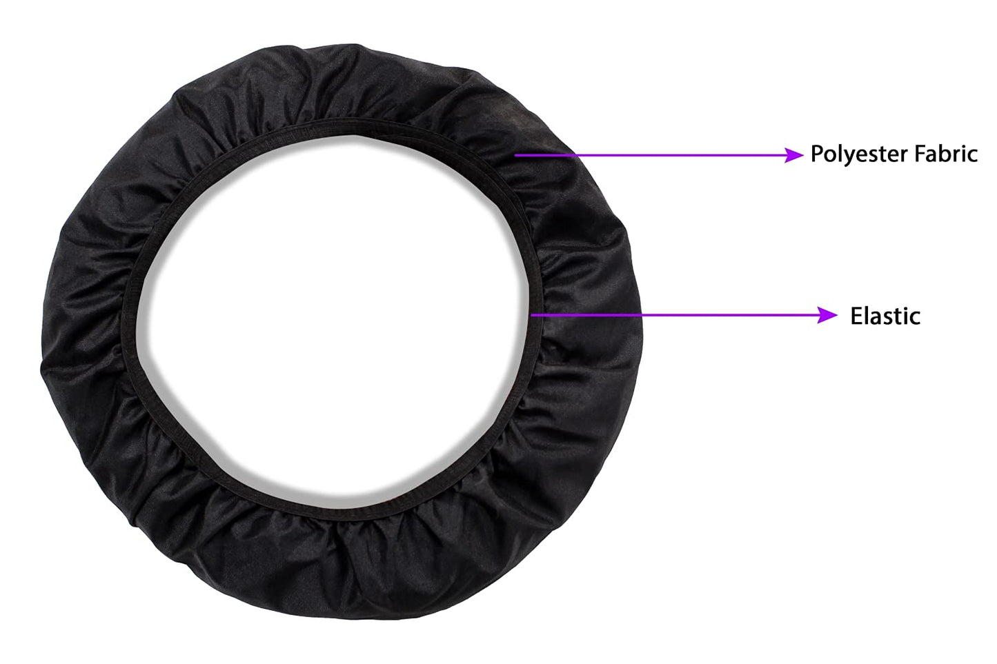 Waterproof & Dustproof Three Blade Ceiling Fan Cover with Attachable Enclosure Set of 1 Fan Cover Floral Pattern Black