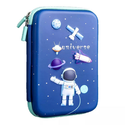 Big Size Eva 3D Cover Large Capacity Space Astronaut Pencil Case