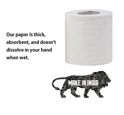 Purple Parrot Toilet Paper (10 in 1)