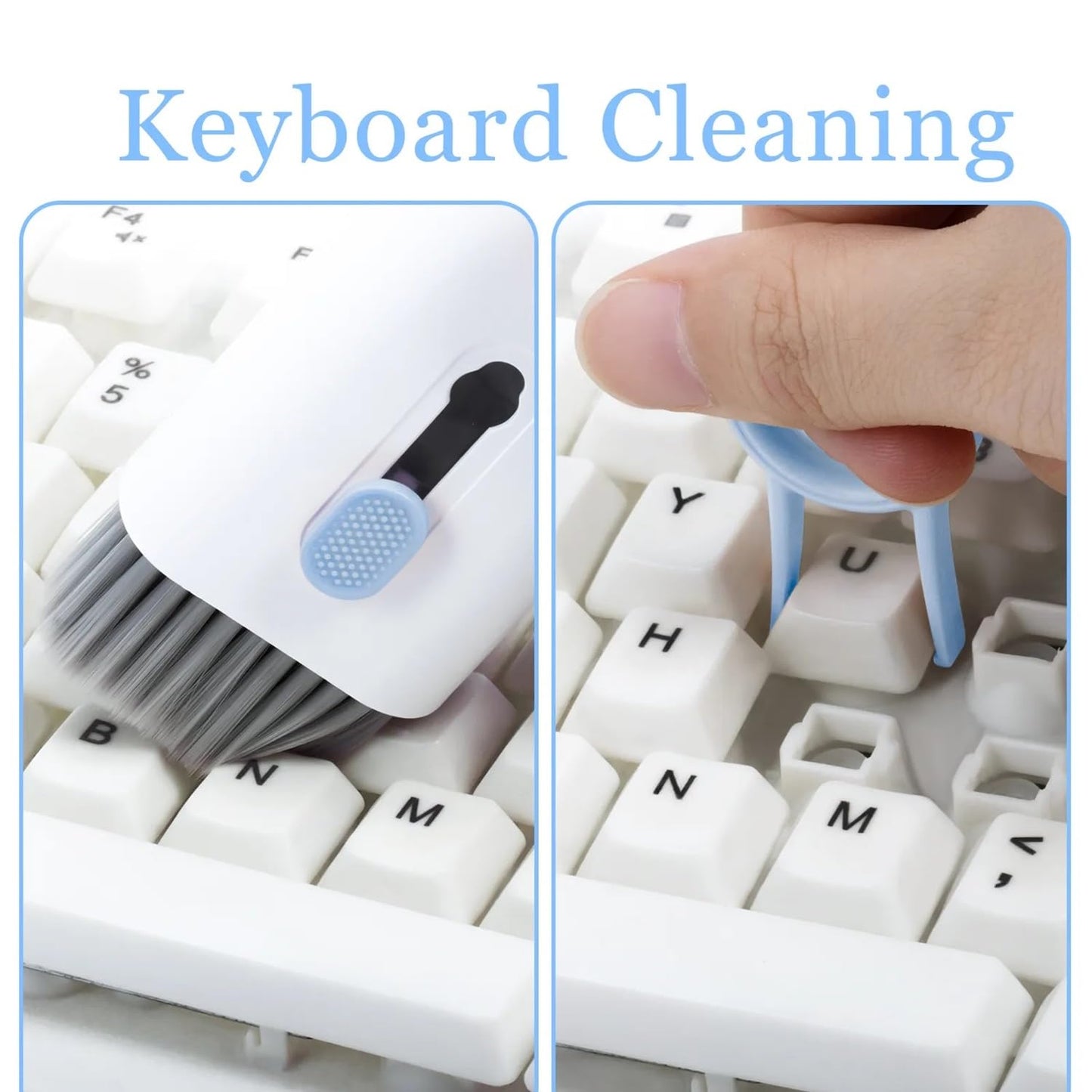 7 in 1 Electronic Cleaner Kit, Multifunctional Cleaning Kit for Earphone, Keyboard, Laptop, Phone, PC, ETC.