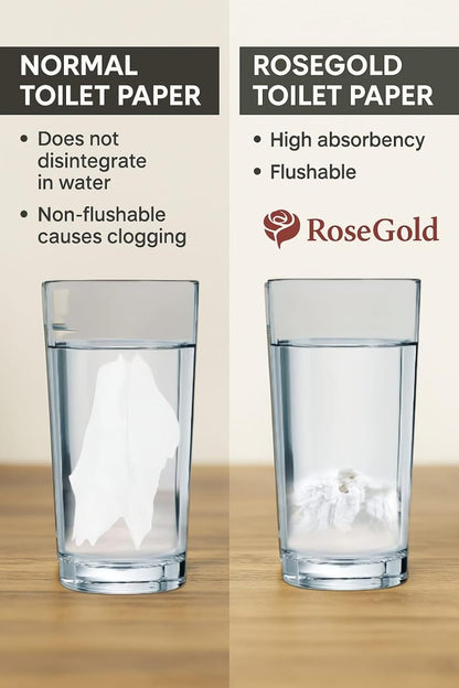 Purple Parrot Toilet Paper (10 in 1)