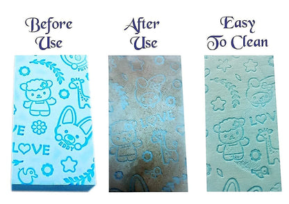 Dead Skin Remover Sponge For Body (Pack of 1 Multicolor)