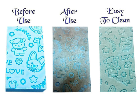 Dead Skin Remover Sponge For Body (Pack of 1 Multicolor)