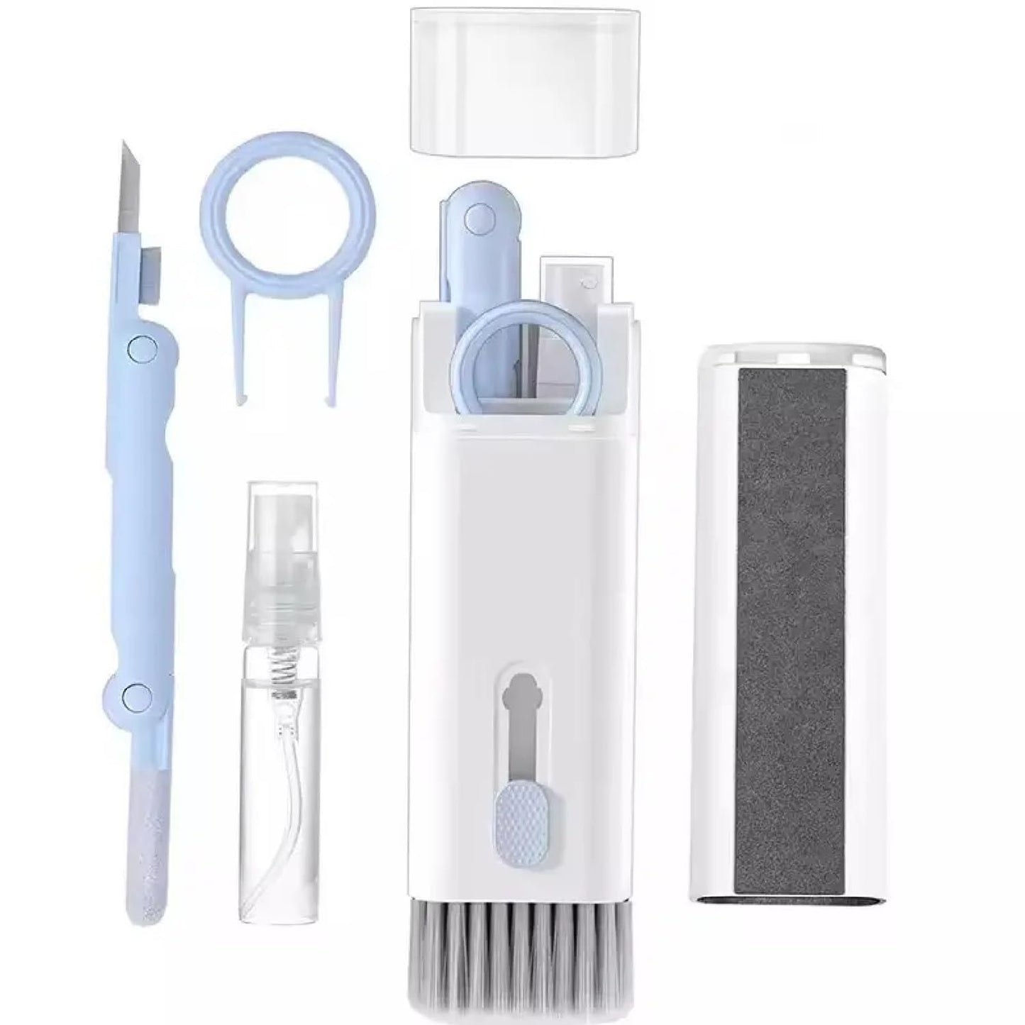 7 in 1 Electronic Cleaner Kit, Multifunctional Cleaning Kit for Earphone, Keyboard, Laptop, Phone, PC, ETC.