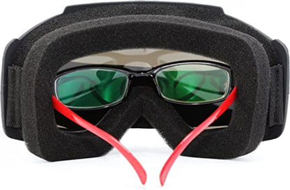 Motorcycle Goggle mask Anti Scratch UV Protective Face Mask