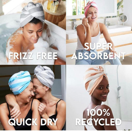 Hair Towel Ultra Soft Quick Drying 500 GSM