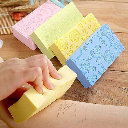 Dead Skin Remover Sponge For Body (Pack of 1 Multicolor)