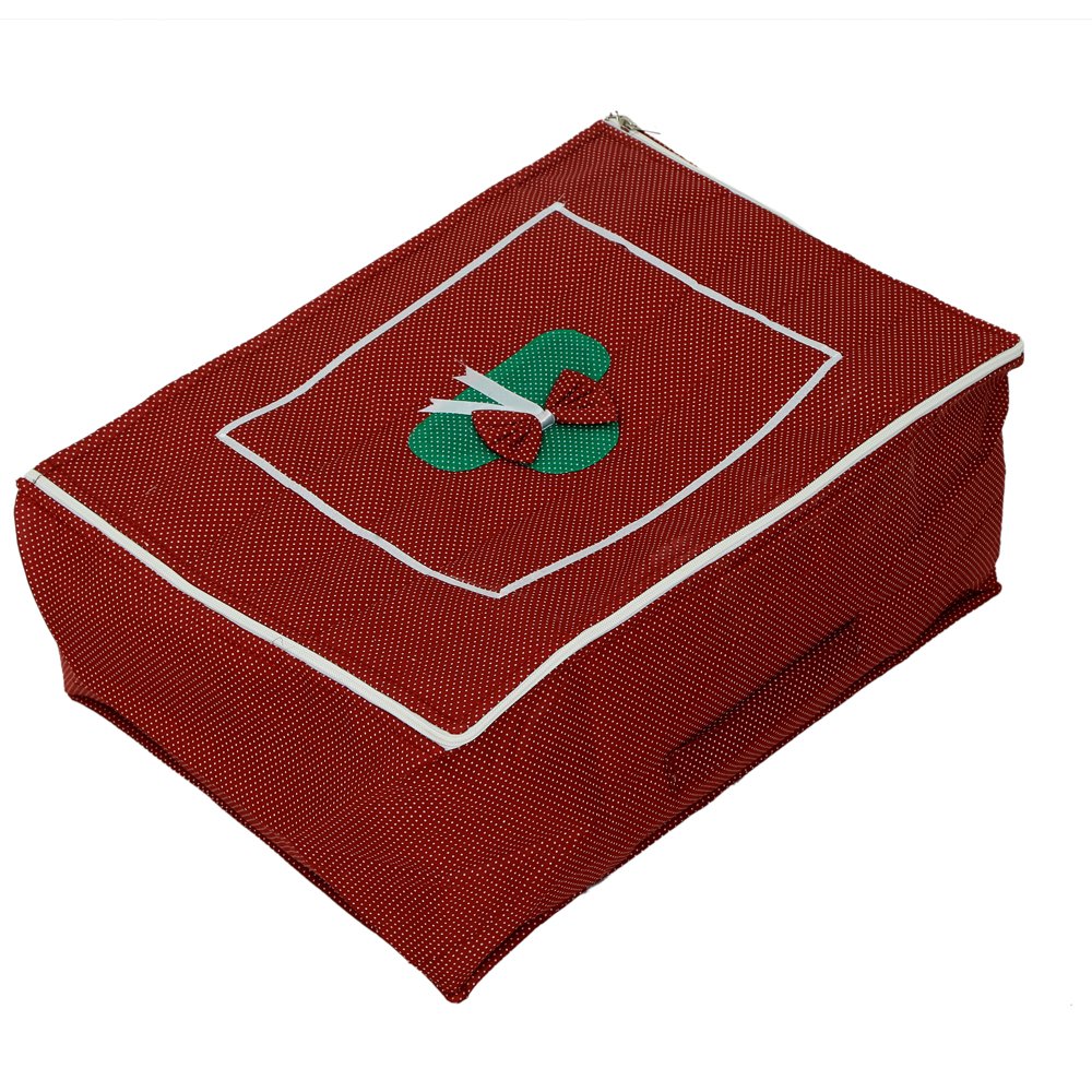 3 Piece Cotton Saree Cover, Blouse Cover and Petticoat Cover Set, Blue