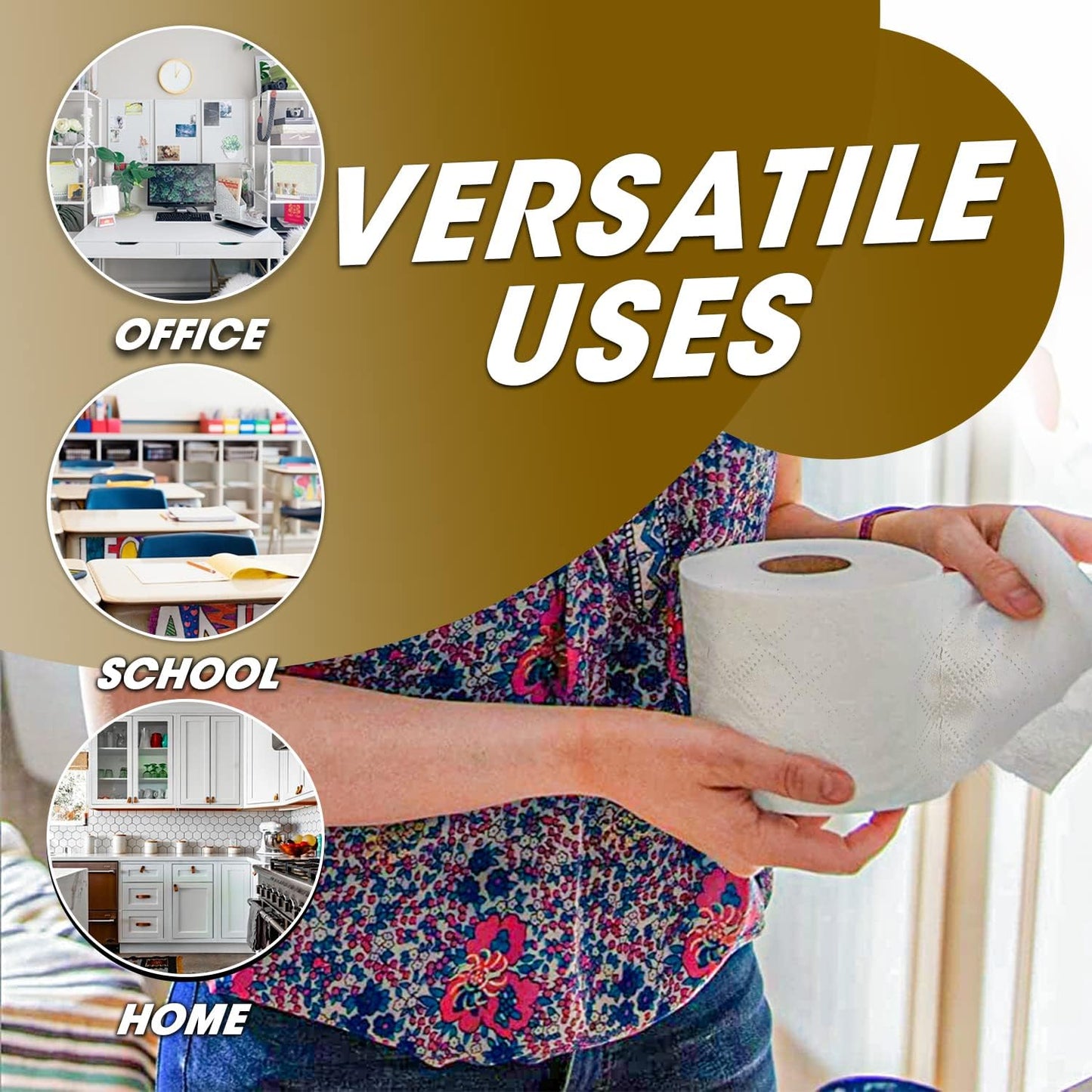 Purple Parrot Toilet Paper (10 in 1)