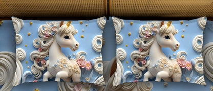 7D Digital Glace Cotton King Size Printed Flat Double Bedsheet, 108 X 108 Inch and 2 Pillow Cover Without Joint (Multicolor)