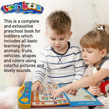 Intelligence Book Sound Book Learning Cards Book for Toddlers