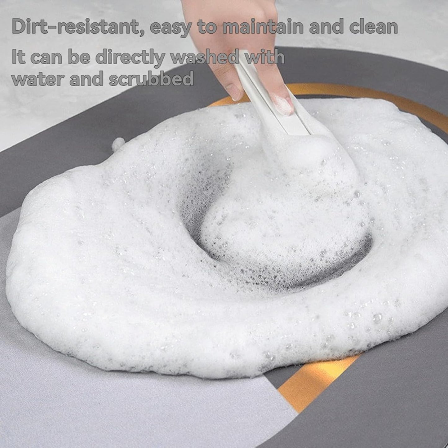 3D Rose Shape Floor Mat | Decorative Floral Rug | Soft Anti-Slip Washable