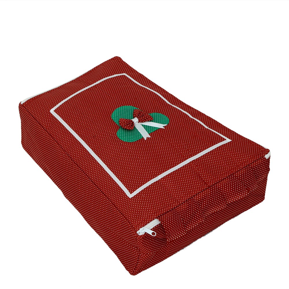 3 Piece Cotton Saree Cover, Blouse Cover and Petticoat Cover Set, Blue