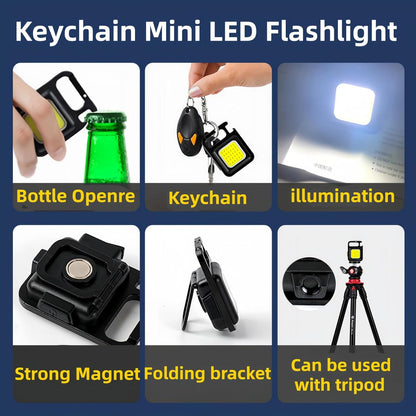 Keychain LED Light with Bottle Opener