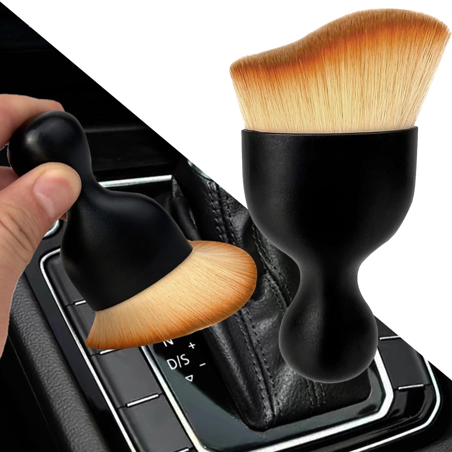 Car Interior Cleaning Brush - (Pack of 1) | AC Vent Brush, Multifunctional Car Brush for Cleaning, PC, Laptop, Keyboard