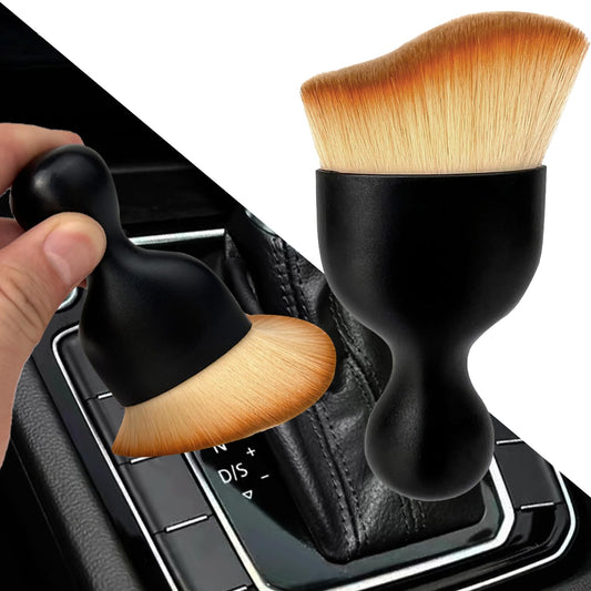 Car Interior Cleaning Brush - (Pack of 1) | AC Vent Brush, Multifunctional Car Brush for Cleaning, PC, Laptop, Keyboard
