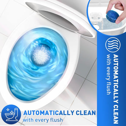 Toilet Tablets Stain Remover Bathroom Flush Tank Blue Tablet (pack of 10 pcs)