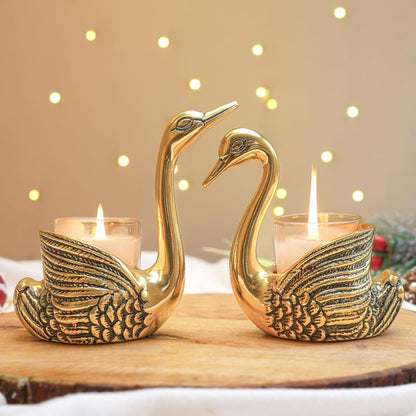 Aluminium Pair of Swans (pack of 1 pair)