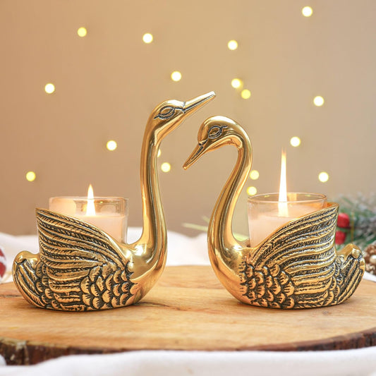 Aluminium Pair of Swans (pack of 1 pair)