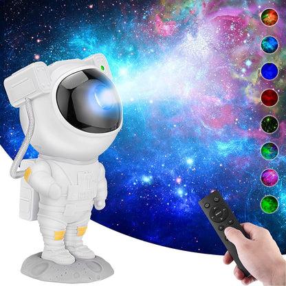 Astronaut Light Projector – 360° Galaxy Star Projector with Timer & Remote Control, Ideal for Bedroom Ceiling, Home Decor, and Parties